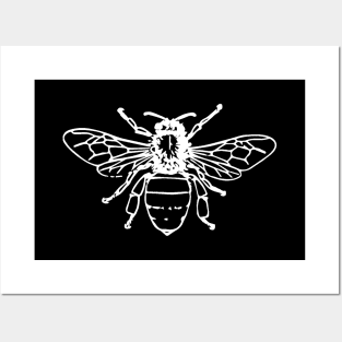 bee Posters and Art